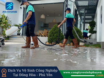 DỊCH VỤ VỆ SINH CÔNG NGHỆP TẠI ĐÔNG HÒA